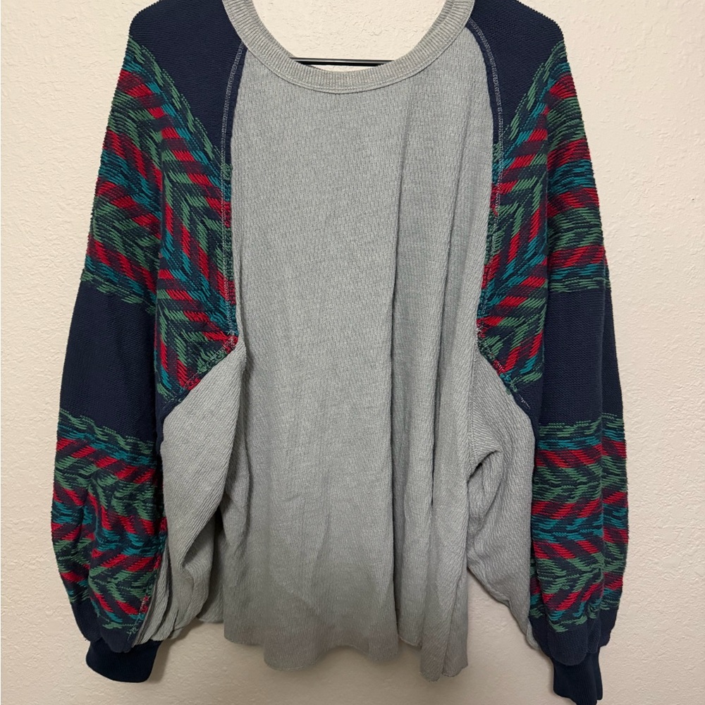 New We the free FP Patterned Sweater